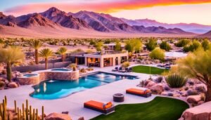 pros and cons of living in nevada. the extreme heat and low water supply vs manageable climate, lower cost of living, tax benefits and entertainment options.