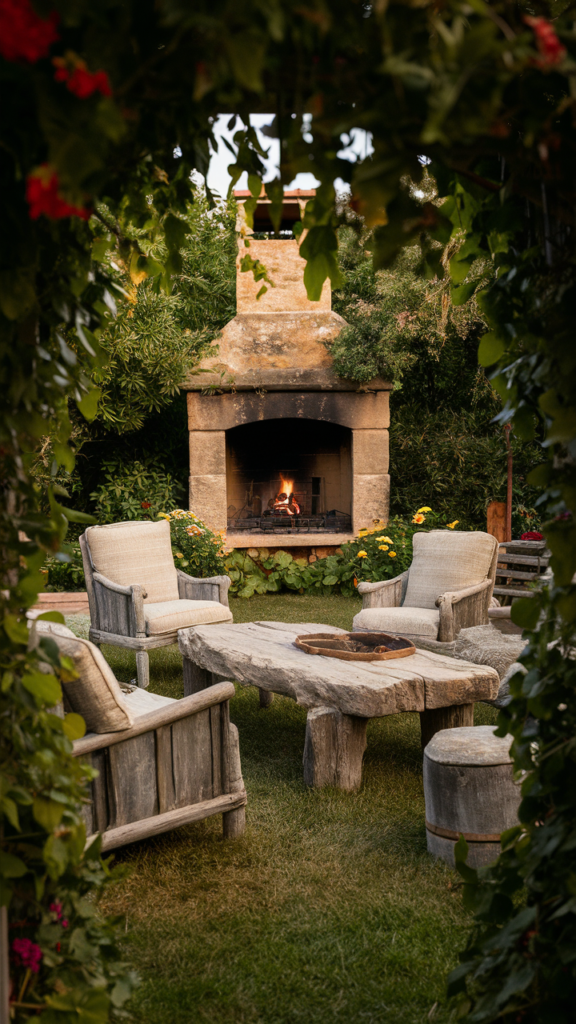 DIY Backyard Fireplaces, Creative and Cozy