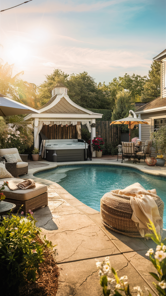 Transform Your Backyard Inspirational Pool and Spa Makeover Ideas