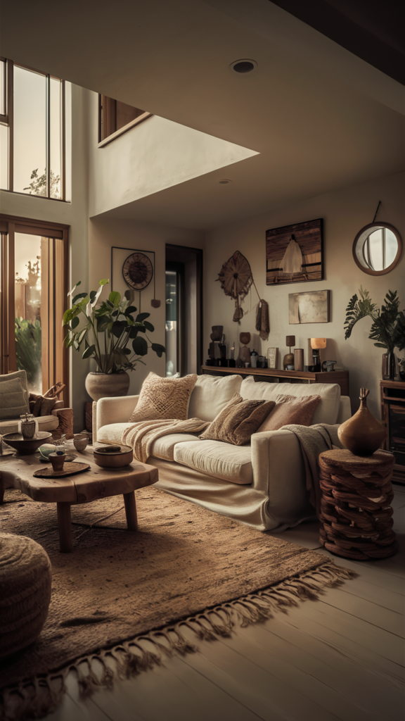 Ultimate Guide to a Bohemian Cozy Minimalist Living Room