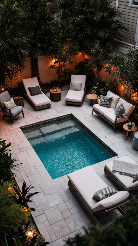 Transform Your Backyard with a Stylish Cocktail Pool