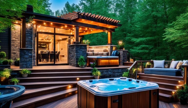 Discover Stunning Multi-Level Deck Designs with Hot Tub