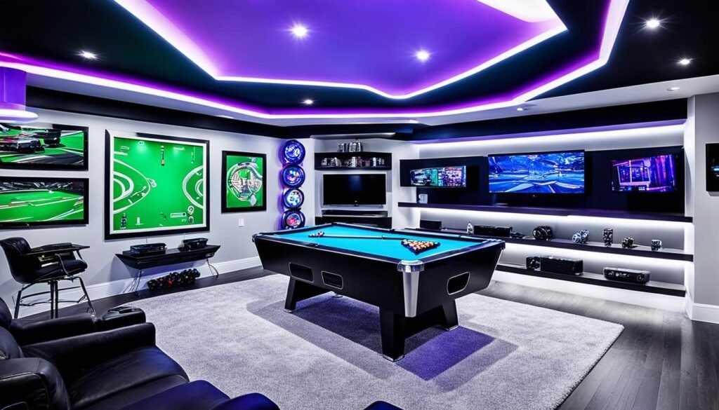 man cave lighting ideas