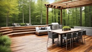 wood deck design ideas