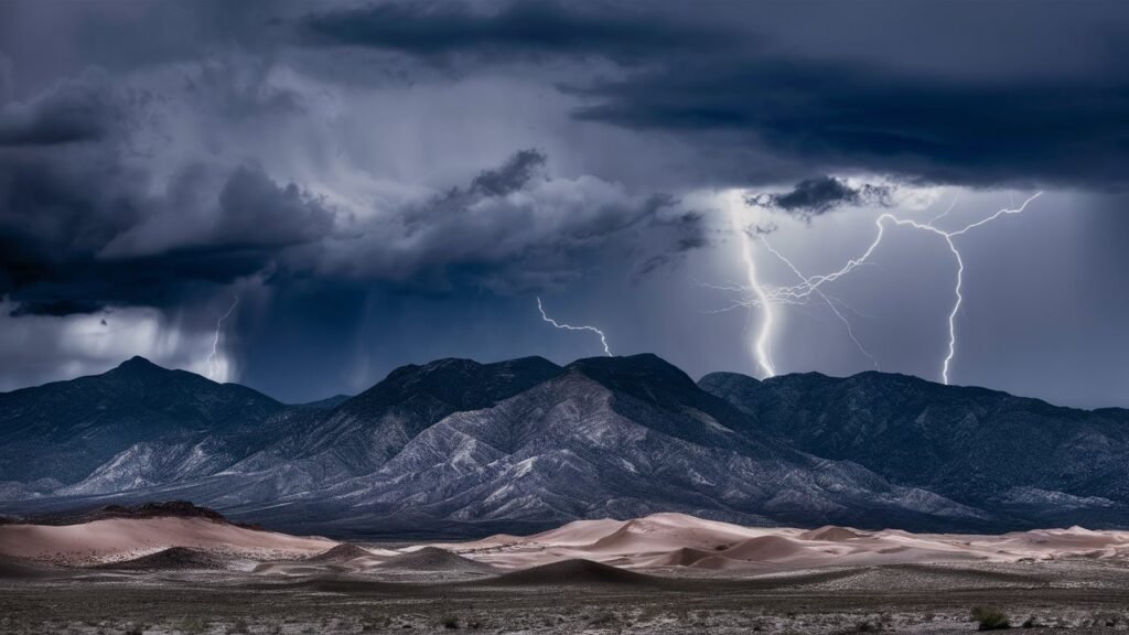 the desert climate of nevada, all four seasons