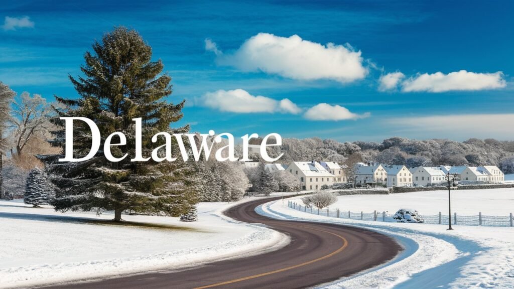 does it snow in the state of delaware